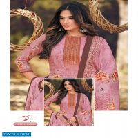 Levisha Zulfat Wholesale Zam Silk Sequence Work Dress Material