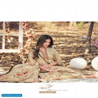 Levisha Zulfat Wholesale Zam Silk Sequence Work Dress Material