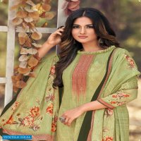 Levisha Zulfat Wholesale Zam Silk Sequence Work Dress Material
