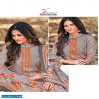 Levisha Zulfat Wholesale Zam Silk Sequence Work Dress Material