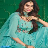 SPAGHETTI BY LILY & LALI EXCLUSIVE READYMADE GHARARA SUITS
