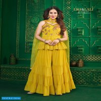 SPAGHETTI BY LILY & LALI EXCLUSIVE READYMADE GHARARA SUITS