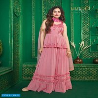 SPAGHETTI BY LILY & LALI EXCLUSIVE READYMADE GHARARA SUITS