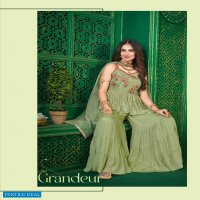 SPAGHETTI BY LILY & LALI EXCLUSIVE READYMADE GHARARA SUITS