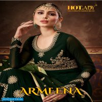 Hotlady Armeena Wholesale Designer Anarkali Long Suits