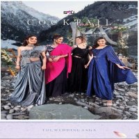 COCKTAIL FROM THE WEDDING SAGA BY S4U PARTY WEAR INDO WESTERN DRESSES COLLECTION