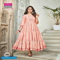 DIYA TRENDS GROOM VOL 2 KURTI GOWNS PATTERN COLLECTION