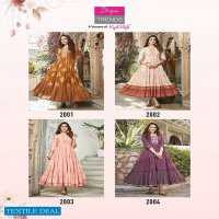 DIYA TRENDS GROOM VOL 2 KURTI GOWNS PATTERN COLLECTION