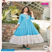 DIYA TRENDS GROOM VOL 2 KURTI GOWNS PATTERN COLLECTION