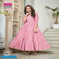 DIYA TRENDS GROOM VOL 2 KURTI GOWNS PATTERN COLLECTION