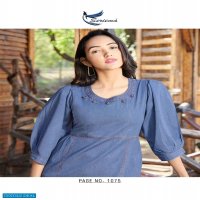 Seriema Kumb Classy Wholesale Denim Long Kurtis