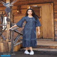 Seriema Kumb Classy Wholesale Denim Long Kurtis