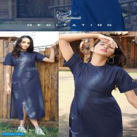 Seriema Kumb Classy Wholesale Denim Long Kurtis