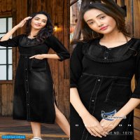 Seriema Kumb Classy Wholesale Denim Long Kurtis