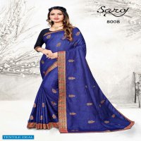 Saroj Diya Wholesale Kumari Silk With Work Sarees