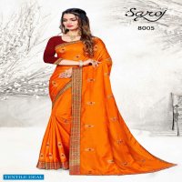 Saroj Diya Wholesale Kumari Silk With Work Sarees