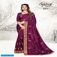 Saroj Diya Wholesale Kumari Silk With Work Sarees
