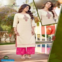 Wooglee Celebration Vol-15 Wholesale Heavy Reyon Kurti With Pants