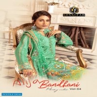 Keval Fab Alija Bandhani Vol-4 Wholesale heeavy Chiffon Dupatta Dress Material