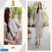 Shraddha Marjjan Vol-4 Wholesale Lawn Cotton With Heavy Work Suits