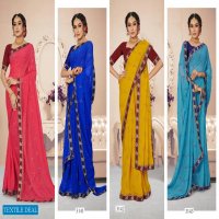Madhupriya Fulvari Wholesale 60Gm Georgette Sarees