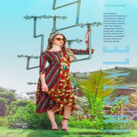 Tips And Tops Winnie Wholesale Summer Collection Long Kurtis