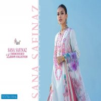 SHREE FAB SANA SAFINAZ PURE LAWN COTTON PAKISTANI SALWAR SUITS