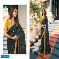 STARWALK VOL 71 BY VINAY 24991-25005 SERIES PRINTED GEORGETTE SILK SAREES