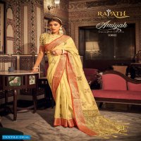 Rajpath Amiyah Wholesale Soft Tissue Silk Indian Sarees