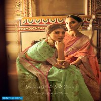Rajpath Amiyah Wholesale Soft Tissue Silk Indian Sarees
