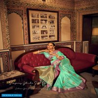 Rajpath Amiyah Wholesale Soft Tissue Silk Indian Sarees