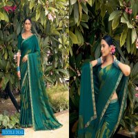 Madhupriya Daastan Wholesale Black China Chiffon Sarees