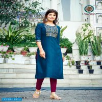Aradhna Parrot Vol-8 Wholesale Indian Style Long Kurtis