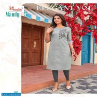 SMYLEE MANDY VOL 5 SILK WORK DAILY WEAR KURTIS