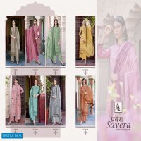 Alok Savera Wholesale Pure Zam Cotton Work Dress Material