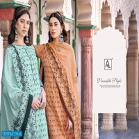 Alok Savera Wholesale Pure Zam Cotton Work Dress Material