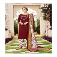 FIESTA NARGIS READYMADE TOP WITH BOTTOM AND DUPATTA SET