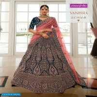 Manjula Venisha Hit Design Wholesale Bridal Lehengas