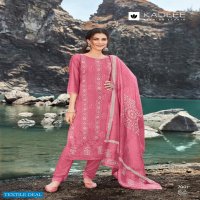 Kadlee Reeha Wholesale Chanderi Full Stitched 3 Piece Salwar Suits