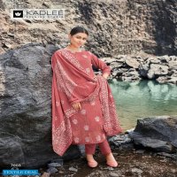 Kadlee Reeha Wholesale Chanderi Full Stitched 3 Piece Salwar Suits