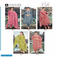 Kadlee Reeha Wholesale Chanderi Full Stitched 3 Piece Salwar Suits