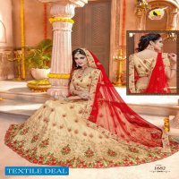 Ashika Lehenga Wholesale Fancy Silk Semi Stitch Lehengas