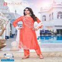 Kadlee Lemon Wholesale Designer Readymade Three Piece Suits