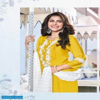 Kadlee Lemon Wholesale Designer Readymade Three Piece Suits