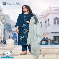 Kadlee Lemon Wholesale Designer Readymade Three Piece Suits