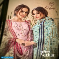 Harshit Varina Wholesale Pure Viscose Silk Stitched Tie Dress Material
