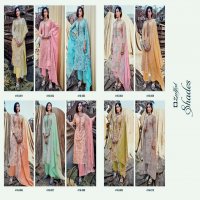 ZULFAT SHADES VOL 2 COTTOM DRESS MATERIALS WITH 3MTR BOTTOMS