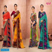 Madhupriya Shershah Wholesale Reniyal Printed Sarees