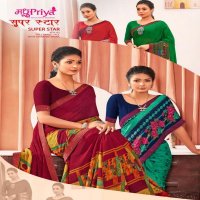 Madhupriya Super Star Vol-3 Wholesale Reniyal Printed Sarees