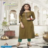 Karissa Livia Wholesale Reyon Long Kurtis